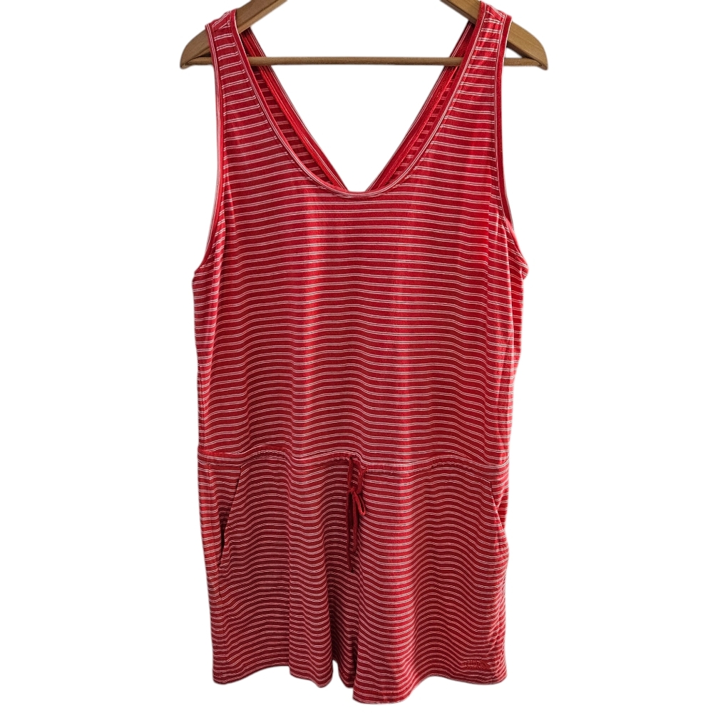 The North Face Romper Women’s   Terrain Red Striped Short